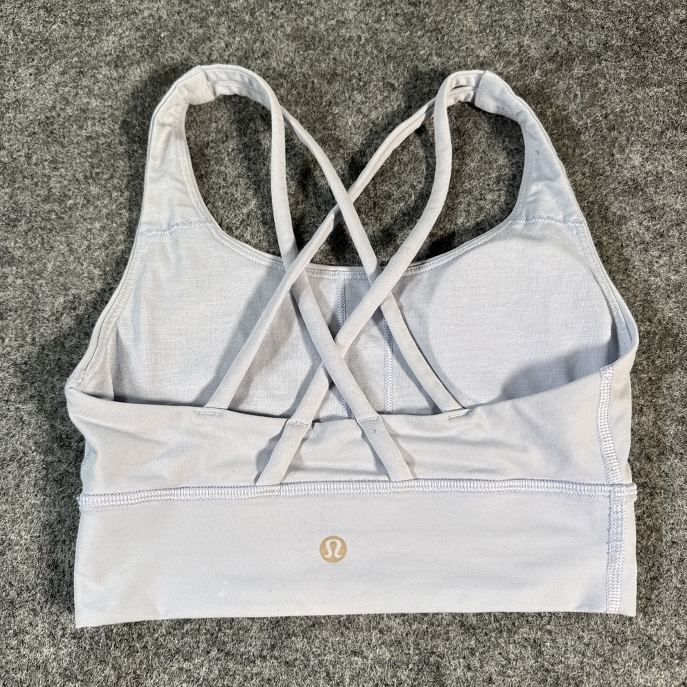 light-colored Lululemon Energy Longline Bra Size 2